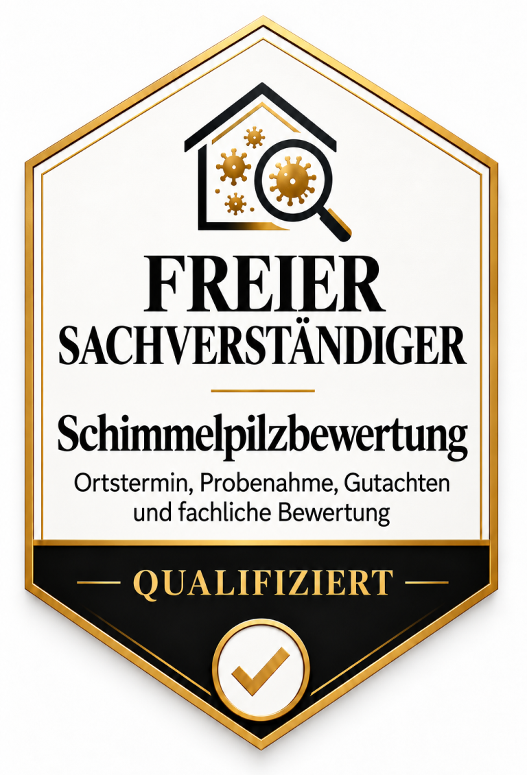Freier Sachverständiger für Schimmelpilzbewertung bei Quellenblick