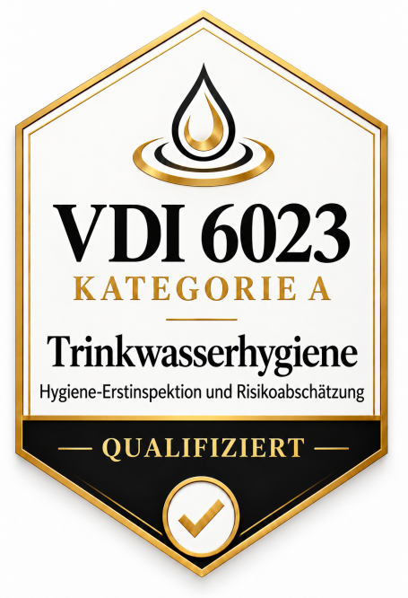 Fachqualifikation VDI 6023 Kategorie A für Trinkwasserhygiene bei Quellenblick